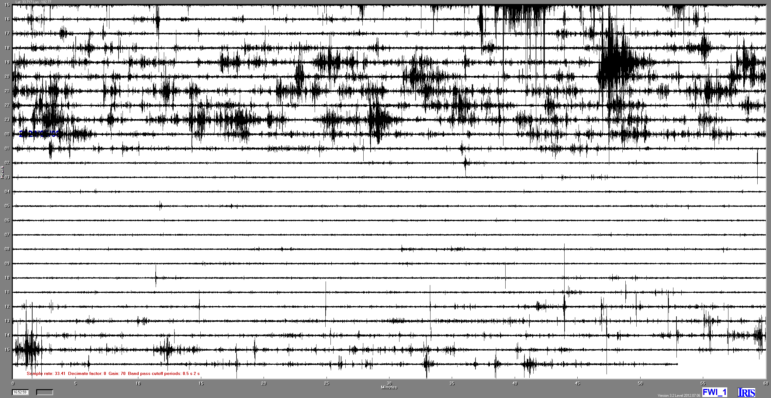 Current Earthquakes I'm Sensing ... ( last 24 hours )